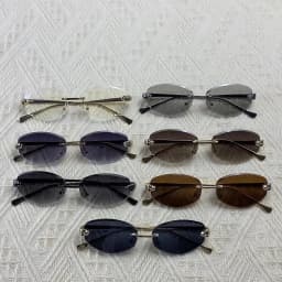 Vintage Hexagon Rimless Sunglasses Women 2026 Luxury Brand Trendy Gold Leopard Head Y2K Punk Sun Glasses Travelling Eyewear