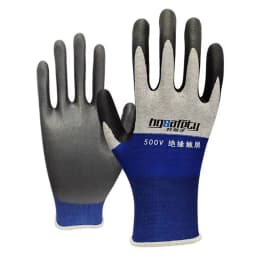 Ultrathin Electrician Insulating Gloves 400V/500V Rubber Touch Screen Industrial Insulation Gloves for Electrical Safety