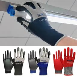 Ultrathin Electrician Insulating Gloves 400V/500V Rubber Touch Screen Industrial Insulation Gloves for Electrical Safety