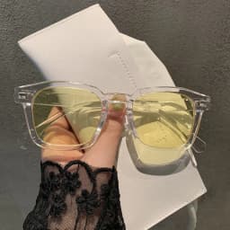 New Unisex Rectangle Vintage Sunglasses 2023 Fashion Design Retro Sun Glasses Female Lady Eyeglass Cat Eye Casual Goggles UV400
