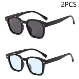 New Unisex Rectangle Vintage Sunglasses 2023 Fashion Design Retro Sun Glasses Female Lady Eyeglass Cat Eye Casual Goggles UV400