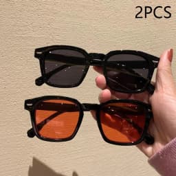 New Unisex Rectangle Vintage Sunglasses 2023 Fashion Design Retro Sun Glasses Female Lady Eyeglass Cat Eye Casual Goggles UV400