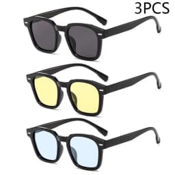 New Unisex Rectangle Vintage Sunglasses 2023 Fashion Design Retro Sun Glasses Female Lady Eyeglass Cat Eye Casual Goggles UV400