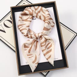 Bohemian Style Print Luxury Brand Silk Square Scarf Women Satin Shawls Neckerchief Wrap Scarves Bandana Hair Hjiab Floral