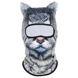 3D Cat Ski BalaclavaAnimal Face Covering Full Face Hood Masque Cute AnimalBalaclava Motorcycle Motocross Ski Snowboard Hat