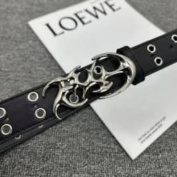 New Stylish Y2K Hollow PU Leather Fashion Punk Belt For Men Women-Trendy Accessory For Gift Giving,Neutral Waist Belts Plus Size
