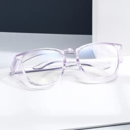 Anti Blue Light Glasses Lightweight PC Frames Square Clear Lens Glasses Anti Pollen Safety Goggles Eyewear Accessories