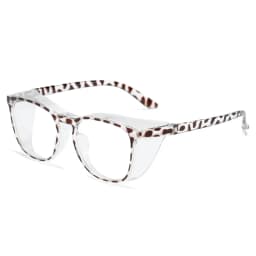 Anti Blue Light Glasses Lightweight PC Frames Square Clear Lens Glasses Anti Pollen Safety Goggles Eyewear Accessories