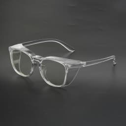 Anti Blue Light Glasses Lightweight PC Frames Square Clear Lens Glasses Anti Pollen Safety Goggles Eyewear Accessories