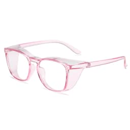 Anti Blue Light Glasses Lightweight PC Frames Square Clear Lens Glasses Anti Pollen Safety Goggles Eyewear Accessories