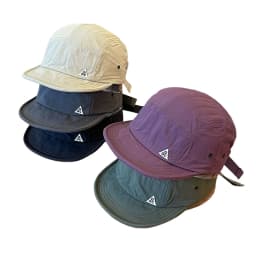 Outdoor Quick-Dry Baseball Cap Women's Korea Short Brim Baseball Hat Men and Women Casual Street Soft Brim Five-Piece Sun Hat
