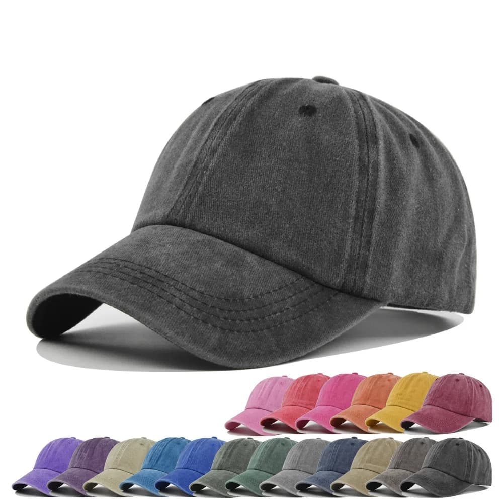Fashion Solid Baseball Caps for Men Cap Streetwear Style Women Hat Snapback Casual Cap Casquette Dad Hat Hip Hop Cap