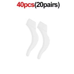 2/40pcs Silicone Ear Hook Anti-slip Glasses Leg Ear Sleeve Bracket Fastener Sunglasses Accessories Grip Anti-fall Eyewear Holder