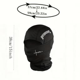 1pc/2pcs/3pcs optional - BackWOODS printed balaclava hat windproof dustproof breathable - unisex outdoor sports full face mask