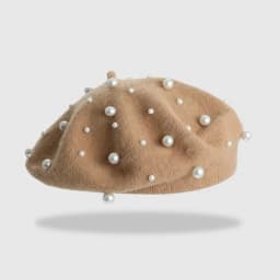 Berets Hat Autumn Winter Warm Berets Hat Solid Color Elegant Plain Cap Retro All Matched French Artist Hat Lady Plain Cap