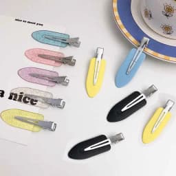 10/4Pcs Set No Bend Seamless Hair Clips Side Bangs Barrettes for Makeup Washing Face Styling Hair Accessories for Women Girl