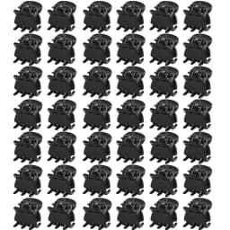 10/40Pcs Mini Hair Claws Women Girls Small Plastic Black Hairpins Hair Clip Clamp Ponytail Holder Headwear Kids Hair Accessories