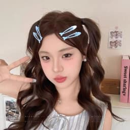 4pcs Simplicity Blue and Yellow Cute Fish Hairclip for Women Elegant Side Clip Fashion Girl Hairpin Hair Accessories