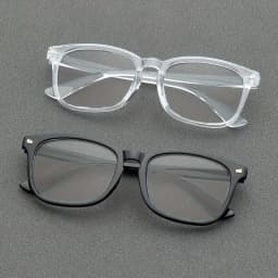 1/2pc Square Rivet Unisex Anti Blue Light Glasses for Daily Commute, Fashion Eyeglasses Riveted Frame Design|Lightweight Eyewear