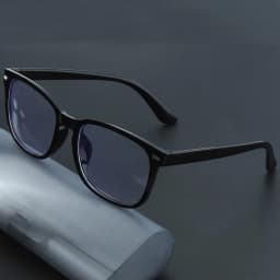 1/2pc Square Rivet Unisex Anti Blue Light Glasses for Daily Commute, Fashion Eyeglasses Riveted Frame Design|Lightweight Eyewear
