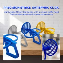 Creative Catapult Fly Swatter Launcher Single-Handed Operation Precision Fly Killing Tool Decorative Accessories