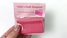 Tailors Chalk Sharpener, Powder Clip, DIY Sewing Accessories, Fabric Chalk Markers Easy Carrying Sturdy Home Sewing Accessories