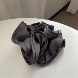 Korean Big Hair Tie Ribbon Scrunchies Satin Elastic Hair Band Bow Women Simple Temperament New Style  Ponytail Hair Accessories
