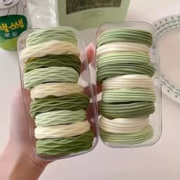 20Pcs High-Elasticity Hair Ties for Women Minimalist Hair Bands Soft Stretchy Ponytail Holders Everyday Elastic Hair Accessories