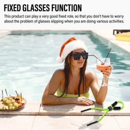 Eyeglasses Floating Cord Sunglass Strap Diving Swimming Rope Drifting Sport Chain By Dhoptical