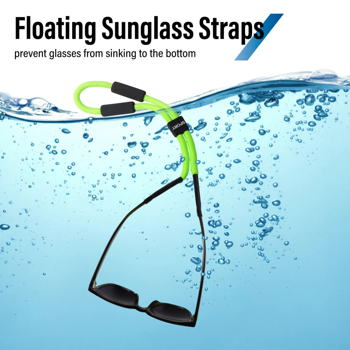 Eyeglasses Floating Cord Sunglass Strap Diving Swimming Rope Drifting Sport Chain By Dhoptical