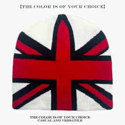 Warm Casual Fashion Personal Beanies Rap Versatile Outdoor Street New Men Women European Style Jacquard Union Jack Knitted Hats