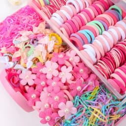 100/832 Pieces of Dopamine Sweet Accessory Set | Bow, Mini Clips – Perfect for Kids’ Hair Accessories, Holiday Gifts