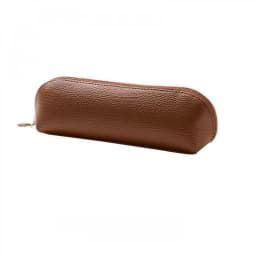 Exquisite Large Capacity Leather Pouch | Multifunctional Makeup Brush Case Pencil Bag | Multi-color Textured