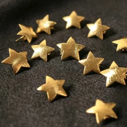 10 pieces of gold and silver star hairpins. Bohemian style hair accessories. Beach style women's hair accessories.