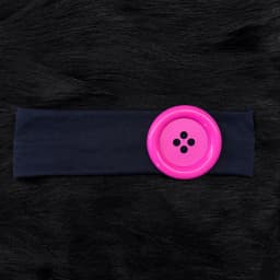 Vintage Women's Polka Dot Button Headband Spicy Girl Ins Y2K Japanese Trendy Headband Sweet Cool Sports Yoga Headband