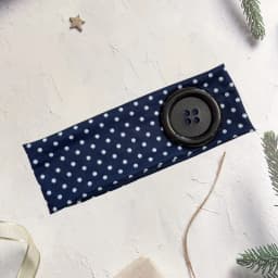 Vintage Women's Polka Dot Button Headband Spicy Girl Ins Y2K Japanese Trendy Headband Sweet Cool Sports Yoga Headband
