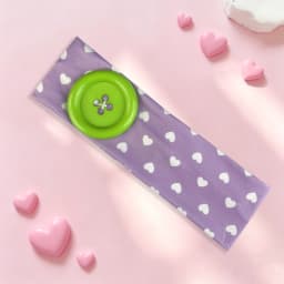 Vintage Women's Polka Dot Button Headband Spicy Girl Ins Y2K Japanese Trendy Headband Sweet Cool Sports Yoga Headband