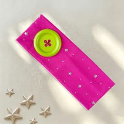 Vintage Women's Polka Dot Button Headband Spicy Girl Ins Y2K Japanese Trendy Headband Sweet Cool Sports Yoga Headband