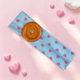 Vintage Women's Polka Dot Button Headband Spicy Girl Ins Y2K Japanese Trendy Headband Sweet Cool Sports Yoga Headband
