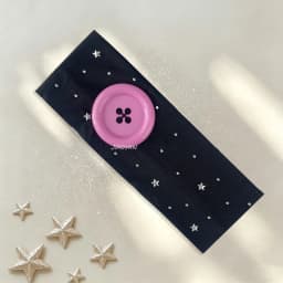 Vintage Women's Polka Dot Button Headband Spicy Girl Ins Y2K Japanese Trendy Headband Sweet Cool Sports Yoga Headband