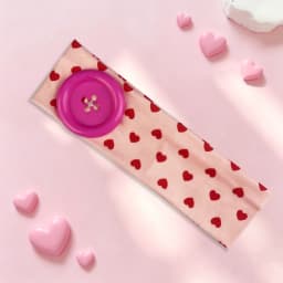 Vintage Women's Polka Dot Button Headband Spicy Girl Ins Y2K Japanese Trendy Headband Sweet Cool Sports Yoga Headband