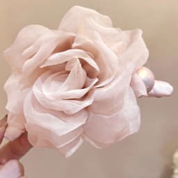 Ultra-Fantasy Large Size Soft Flower Hair Clip for Women Shark Clip 2025 New Fashion Accessory for Back of Head