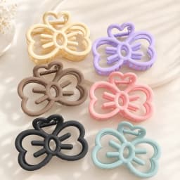 New Candy Color Cat Bow Hair Clip Plastic Claw Clip Fashion Crab Hair Clip For Girls Sweet Hair Claw Women Hair Accessories