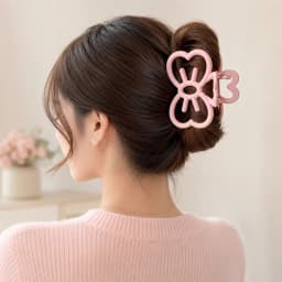 New Candy Color Cat Bow Hair Clip Plastic Claw Clip Fashion Crab Hair Clip For Girls Sweet Hair Claw Women Hair Accessories