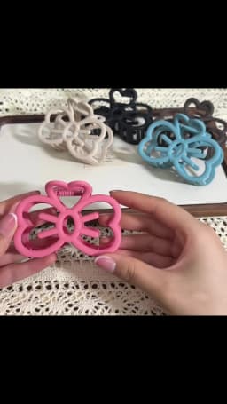 New Candy Color Cat Bow Hair Clip Plastic Claw Clip Fashion Crab Hair Clip For Girls Sweet Hair Claw Women Hair Accessories
