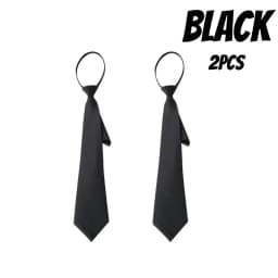 Unisex Ties Retro Silky Narrow Neck Tie Slim Smooth Women's Bow Tie Korean Style Simple Elegant All-match Trendy Students Tie