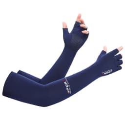 Summer Anti-UV Cooling Ice Silk Arm Sleeves Breathable Stretchy Cover UV Protection Sun Sleeves for Cycling Running Sports