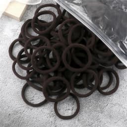 50pcs/set Packing Women Girls Hair Bands Simple Solid Colors Elastic Headband Hair Ropes Ties Hair Accessories Ponytail Holder