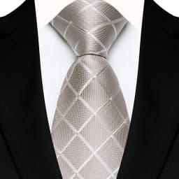 Luxury 8CM Mens Necktie Plaid & Checks Ties For Man Groom Groomsman Jacquard Woven Ascot Formal Business Party Accessories
