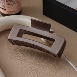 13cm Large Cross Safe Soft Silicone Hair Claw Clips Women's High Elastic Shark Grip Deformable Anti Collision Hair Accessories K